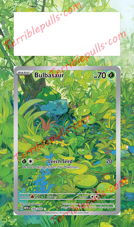 Bulbasaur 151 Extended Art