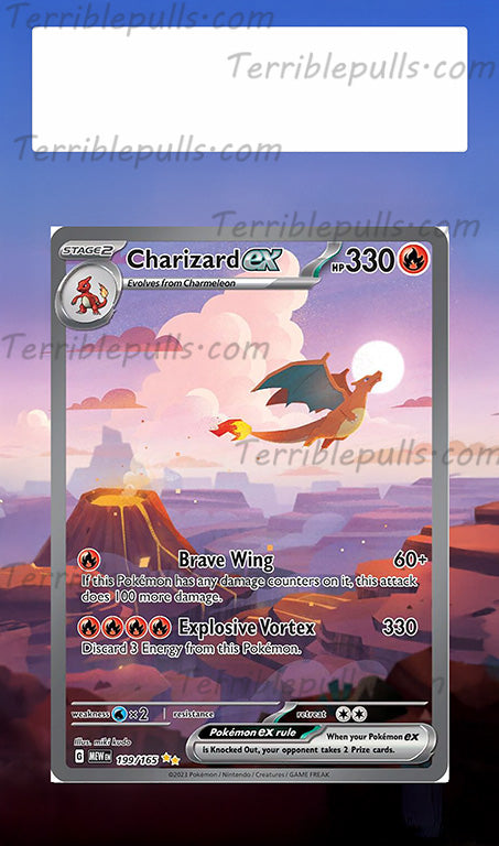 Charizard EX 151 Extended Art