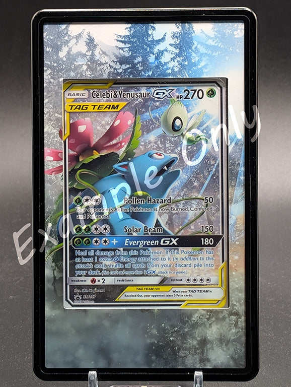 Celebi & Venusaur GX Tag Team SM167 Extended Art