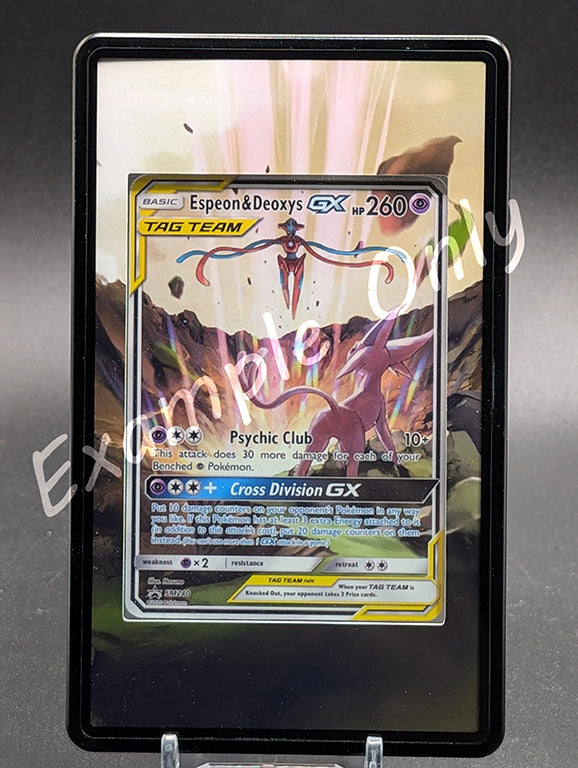 Espeon & Deoxys GX Tag Team SM240 Extended Art
