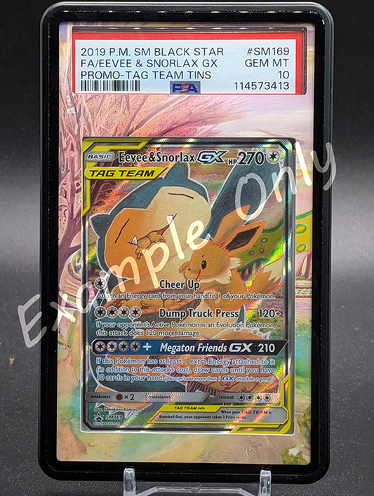 Snorlax & Eevee GX Tag Team SM169 Extended Art