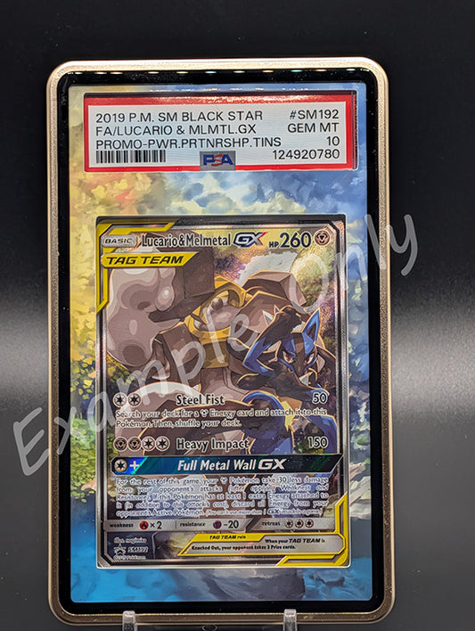 Lucario & Melmetal GX SM192 Tag Team Extended Art