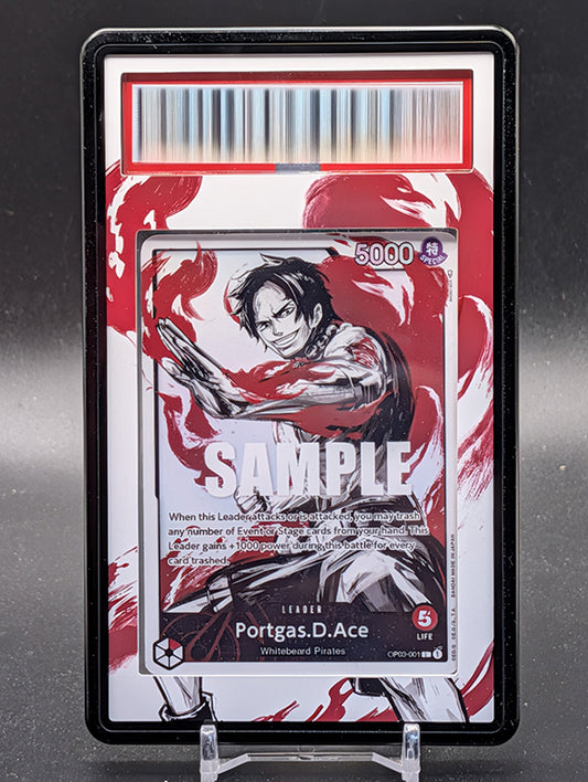 Portgas D. Ace Alternate Art OP03-001 Pillars of Strength Extended Art