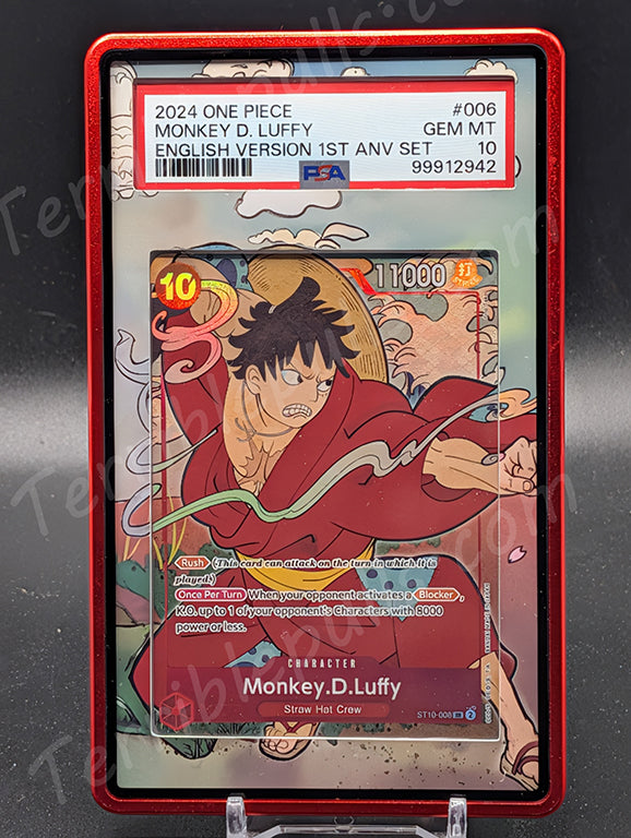 Monkey D. Luffy English Version 1st Anniversary Set ST1-006 Extended Art
