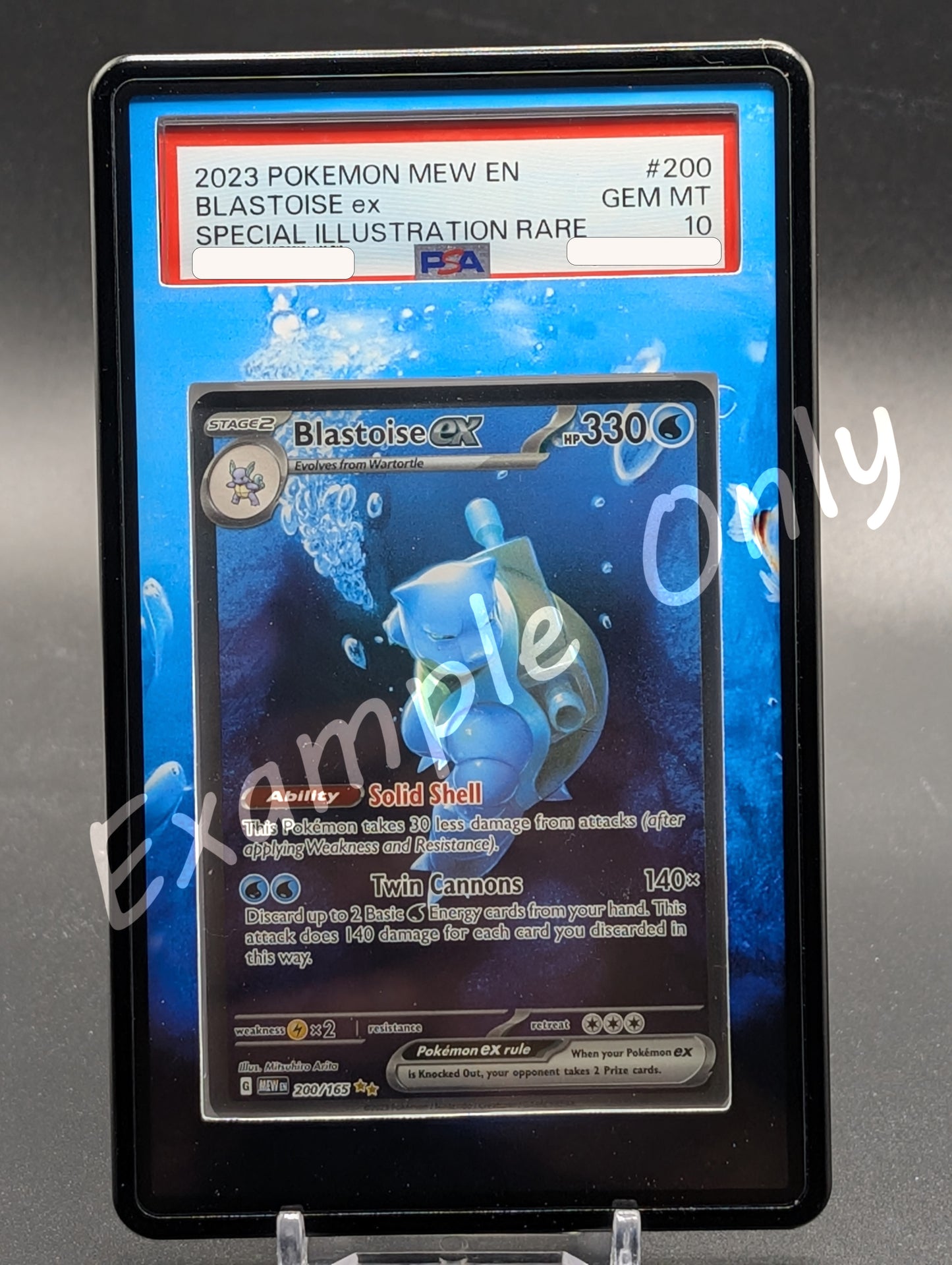 Blastoise EX 151 Extended Art