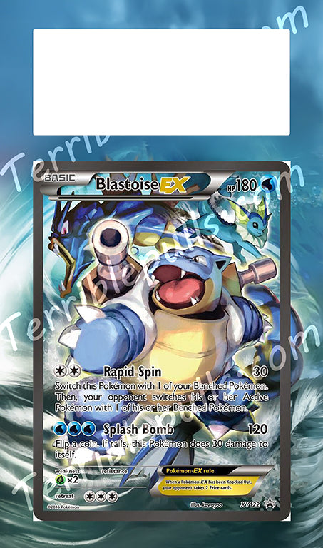 Blastoise EX XY122 Promo Extended Art