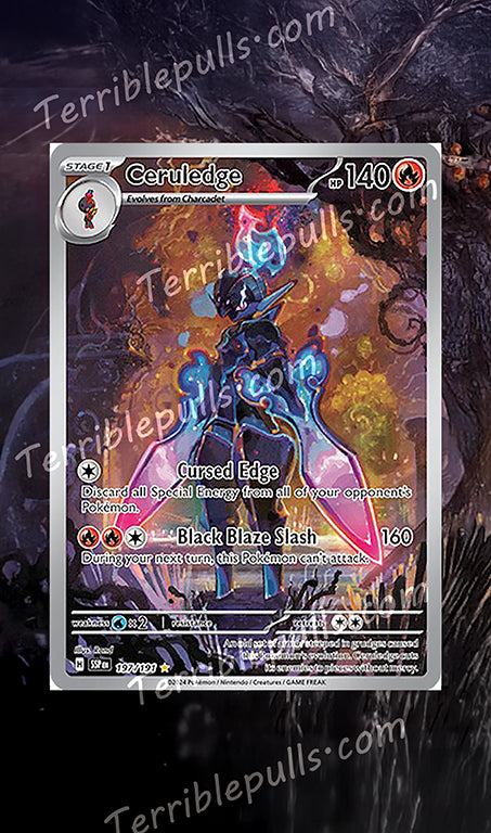 Ceruledge Surging Sparks Extended Art
