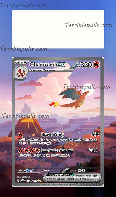 Charizard EX 151 Extended Art