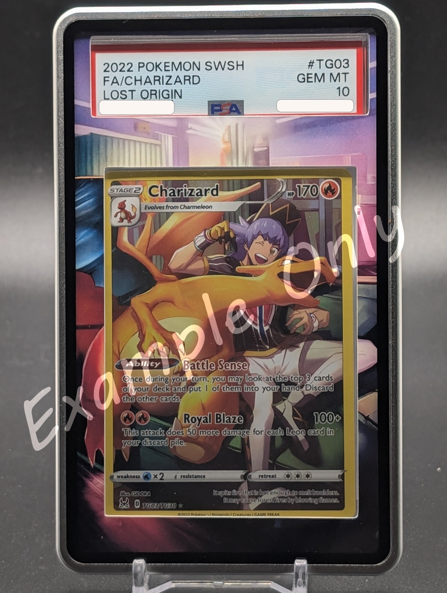 Charizard TG03 Lost Origin Extended Art