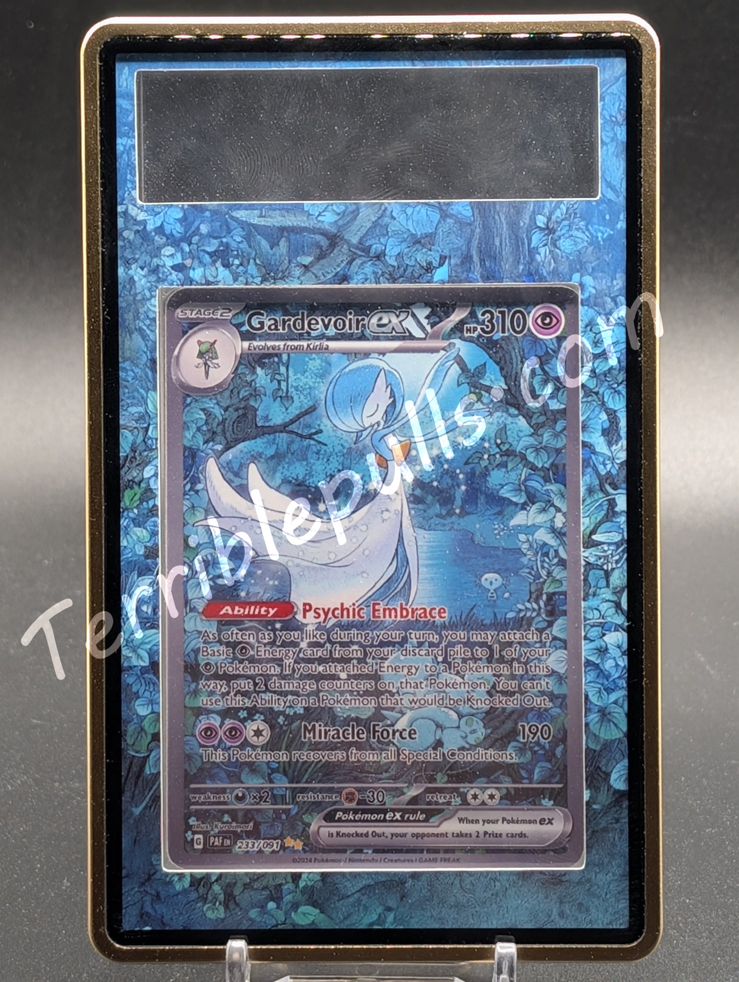 Gardevoir EX Paldean Fates Extended Art