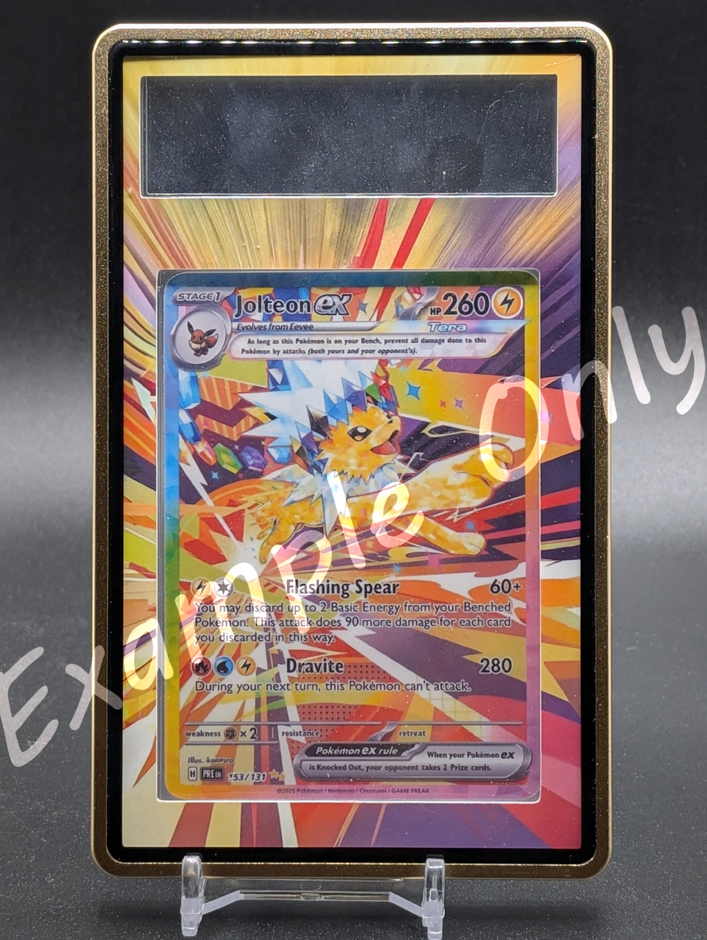 Jolteon EX Prismatic Evolutions Extended Art