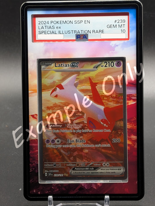 Latias EX Surging Sparks Extended Art