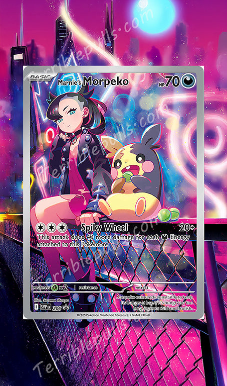 Marnie's Morpeko 206 Destined Rivals Extended Art