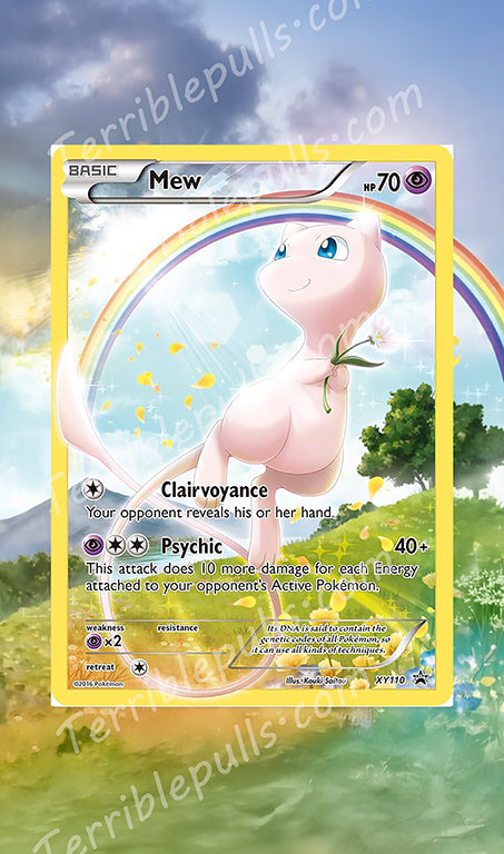 Mew XY110 Promo Extended Art