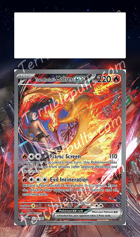 Moltres EX Destined Rivals Extended Art