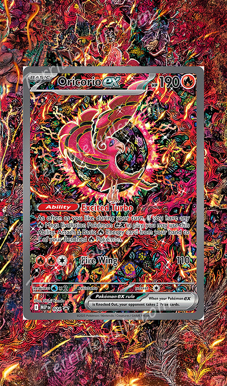 Oricorio EX Phantasmal Flames