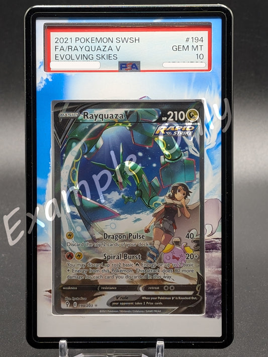 Rayquaza V Evolving Skies Extended Art
