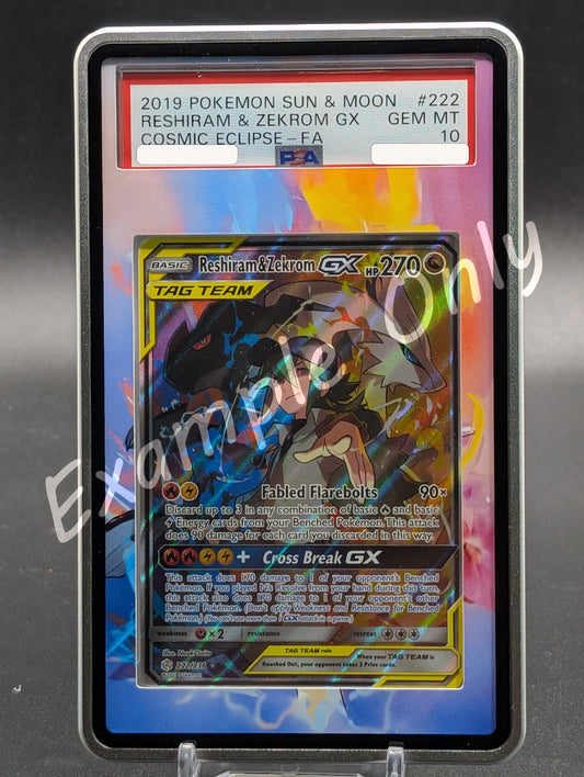 Reshiram & Zekrom GX Tag Team 222 Extended Art