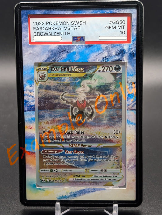 Darkrai Vstar GG50 Crown Zenith Extended Art