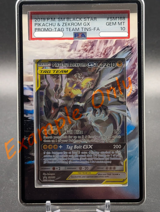 Pikachu & Zekrom GX Tag Team SM168 Extended Art