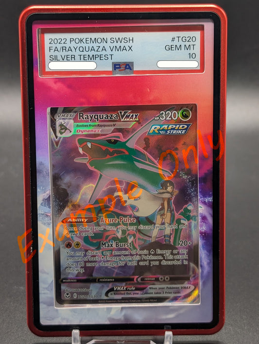Rayquaza Vmax TG20 Silver Tempest Extended Art