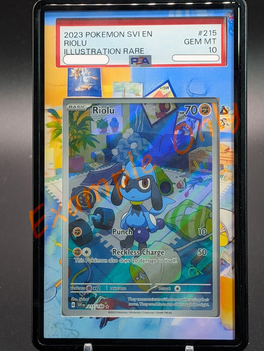 Riolu Scarlet & Violet Base Extended Art