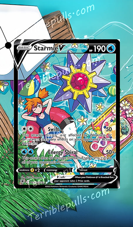 Starmie V Astral Radiance Extended Art