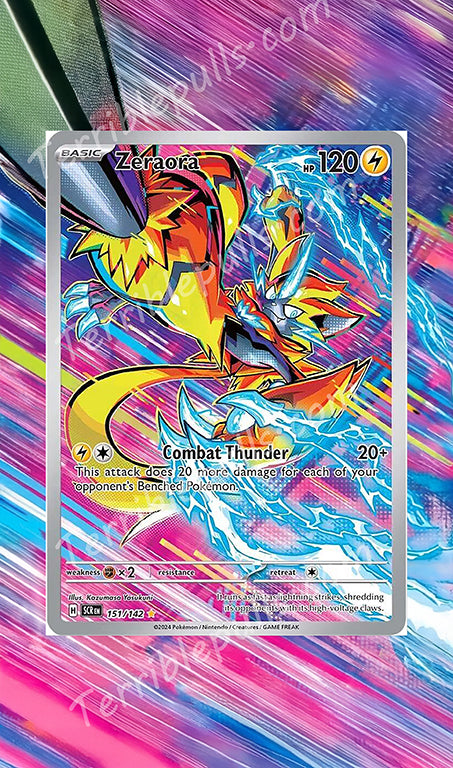 Zeraora 151 Stellar Crown Extended Art