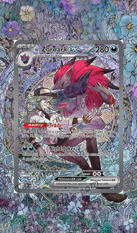 N's Zoroark EX 286/217 Extended Art