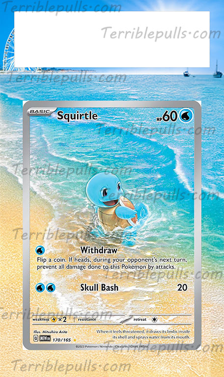 Squirtle 151 Extended Art
