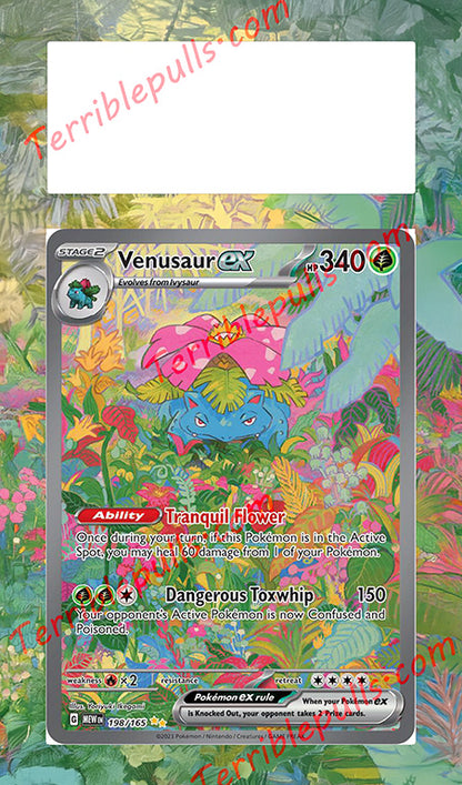 Venusaur EX 151 Extended Art