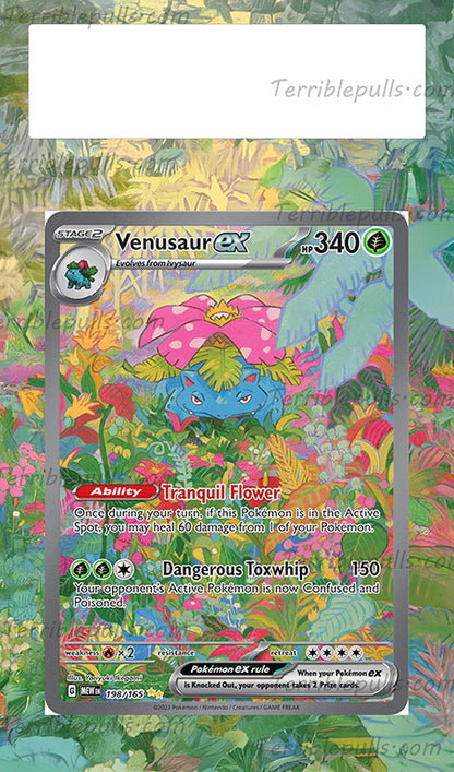 Venusaur EX 151 Extended Art