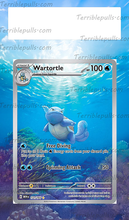 Wartortle 151 Extended Art