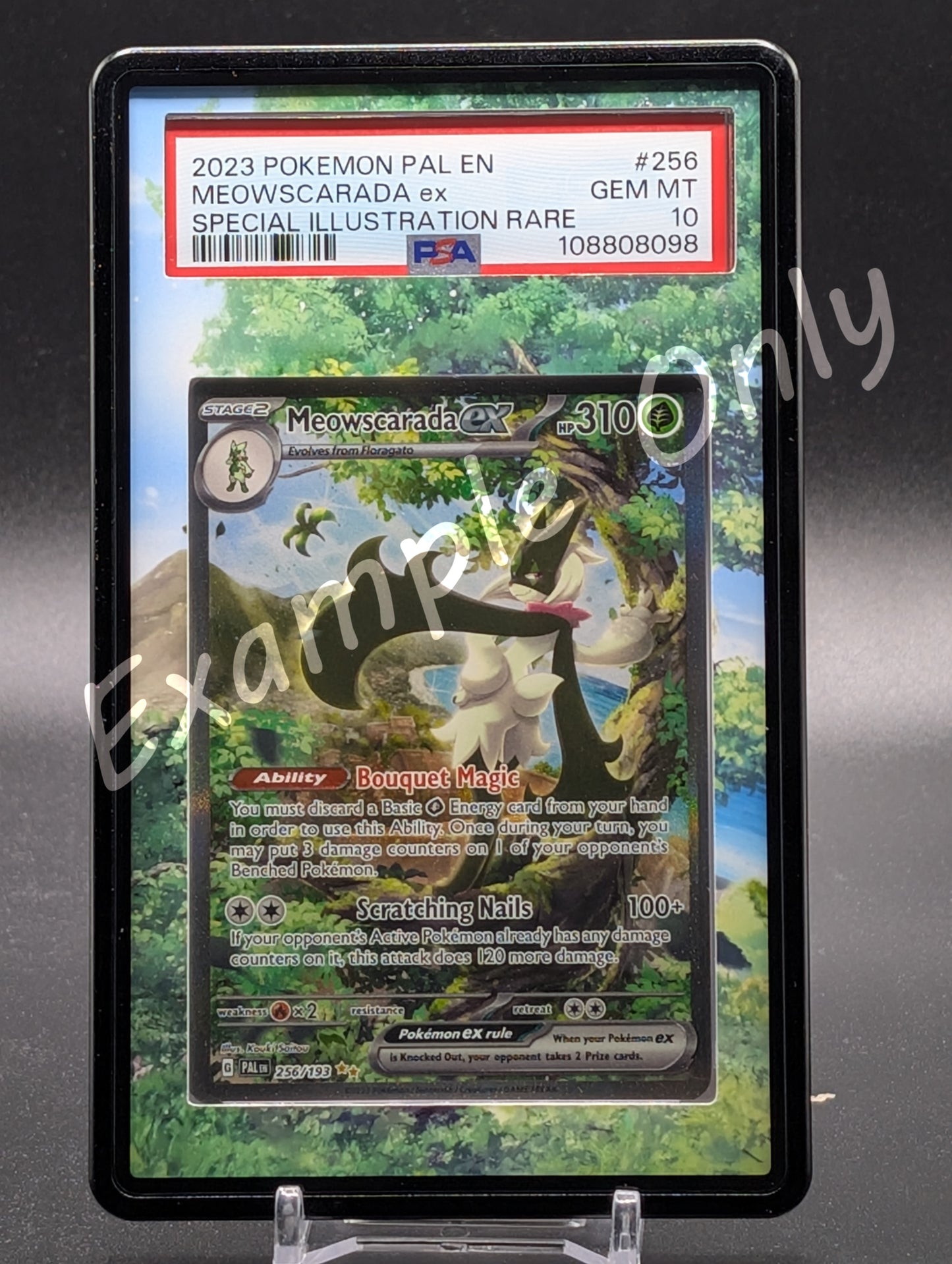 Meowscarada EX Paldea Evolved Extended Art
