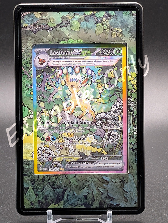 Leafeon EX Prismatic Evolutions Extended Art