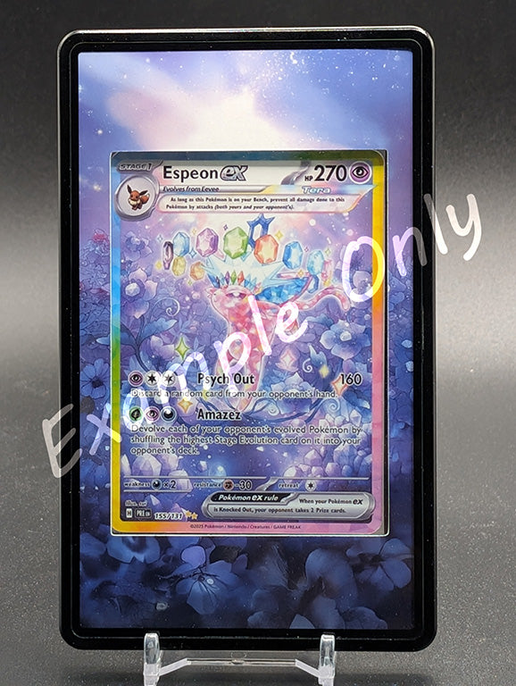 Espeon EX Prismatic Evolutions Extended Art
