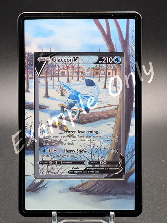 Glaceon V Evolving Skies Extended Art