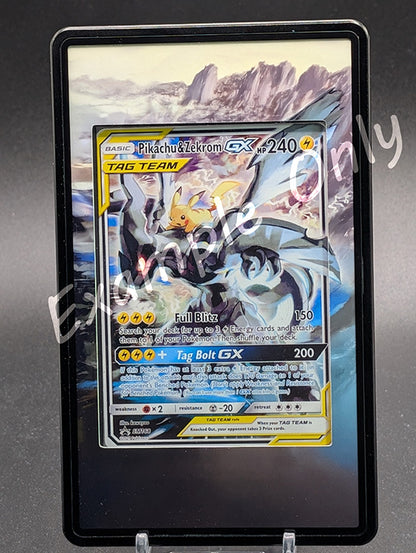 Pikachu & Zekrom GX Tag Team SM168 Extended Art