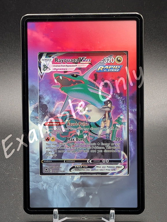Rayquaza Vmax TG20 Silver Tempest Extended Art