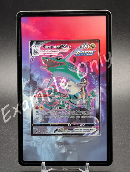 Rayquaza Vmax TG20 Silver Tempest Extended Art