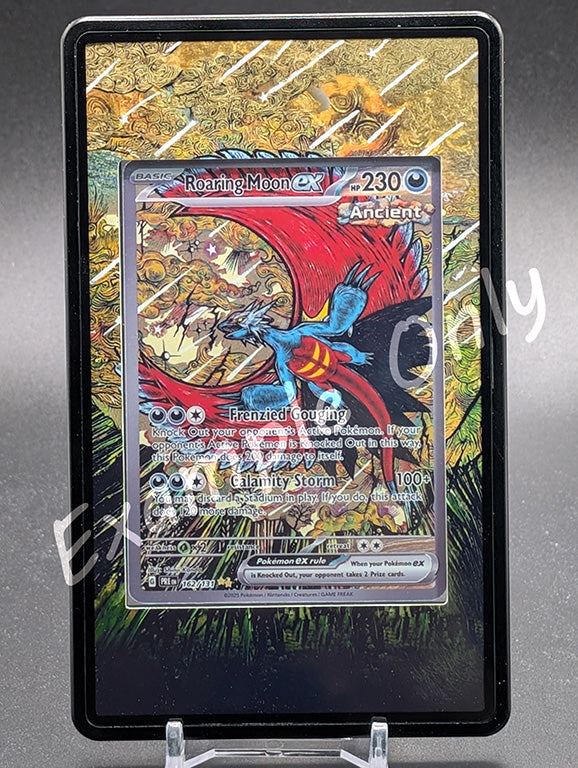 Roaring Moon EX Prismatic Evolutions Extended Art – Terrible Slabs