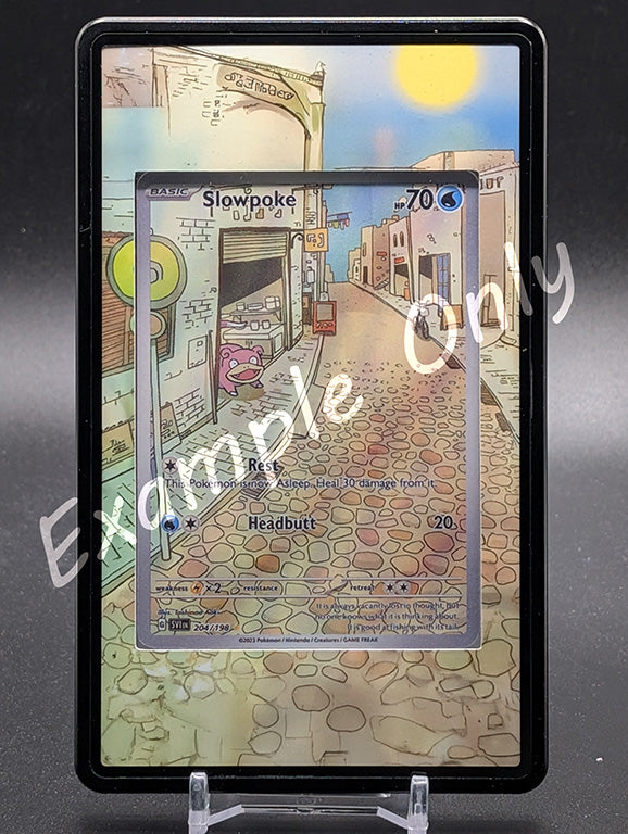 Slowpoke Scarlet & Violet Base Extended Art