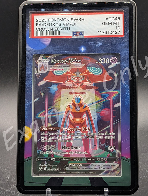 Deoxys VMAX GG45 Crown Zenith Extended Art