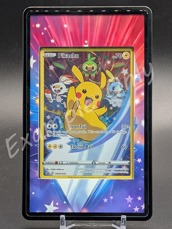 Pikachu Promo SWSH020 Extended Art
