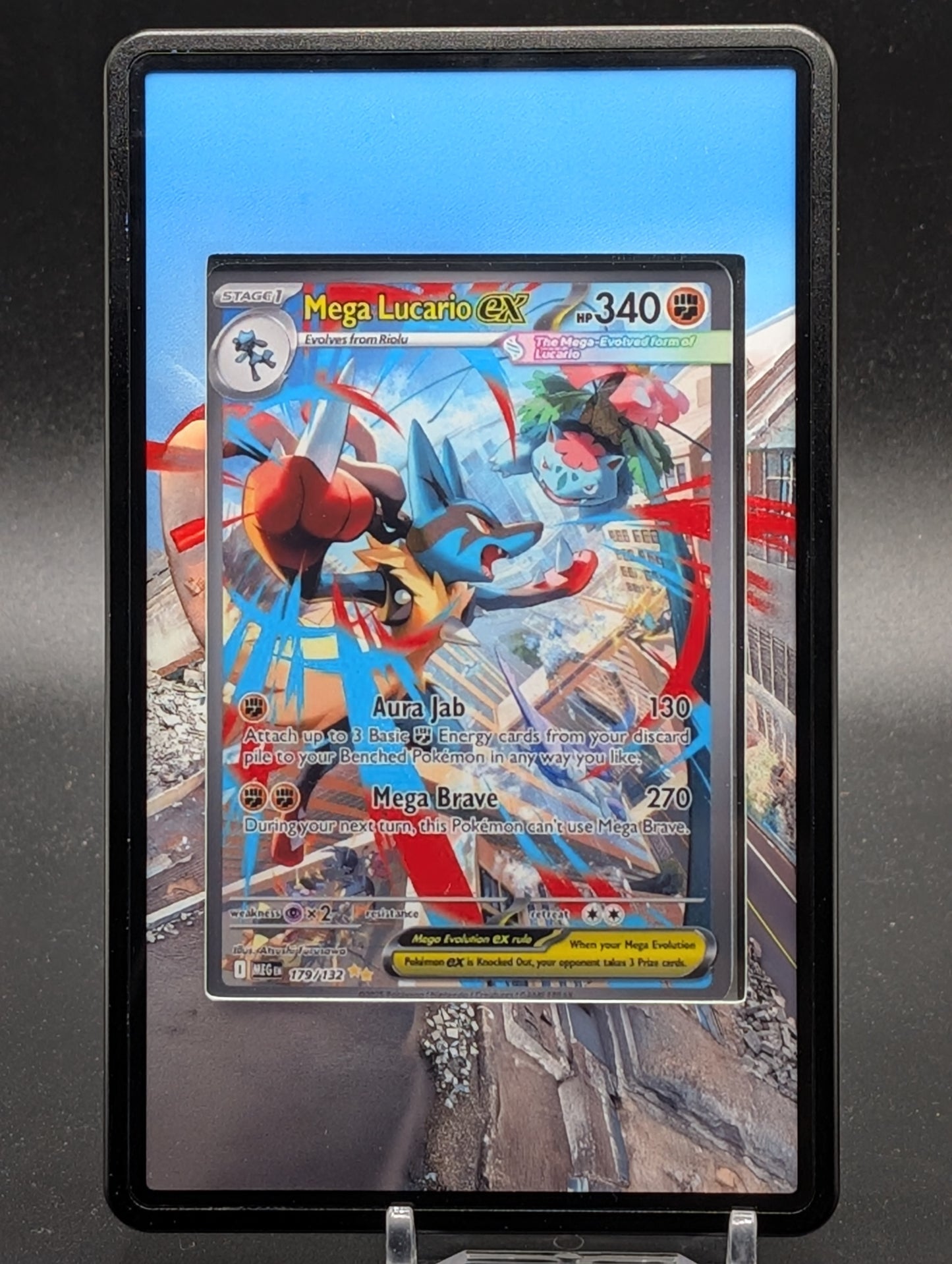 Mega Lucario EX Mega Evolution