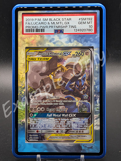 Lucario & Melmetal GX SM192 Tag Team Extended Art
