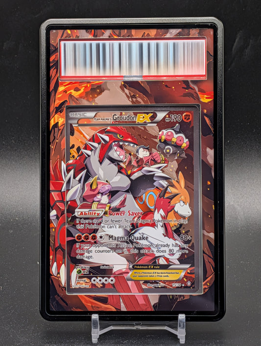 Team Magma's Groudon EX 15/34 Extended Art