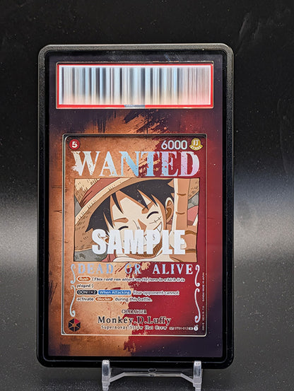 Monkey D. Luffy Wanted Posted OP03-ST01-012 Pillars of Strength Extended Art