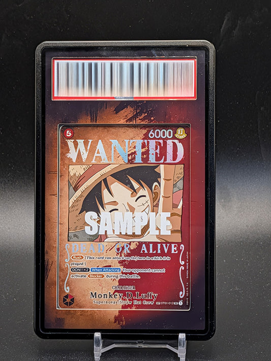 Monkey D. Luffy Wanted Posted OP03-ST01-012 Pillars of Strength Extended Art