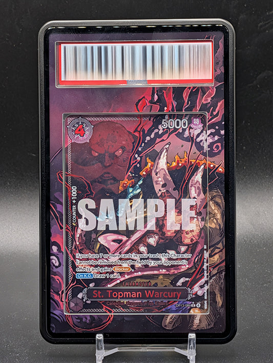 St. Topman Warcury OP13 Carrying On His Will Extended Art